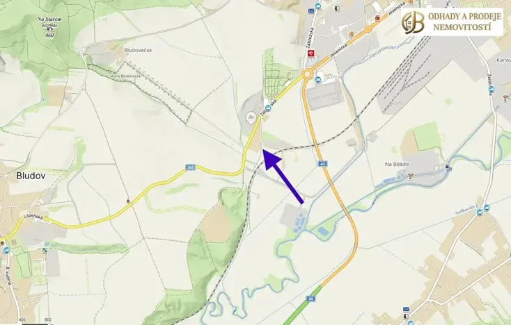 Prodej pole, Šumperk, nám. Míru, 3381 m2