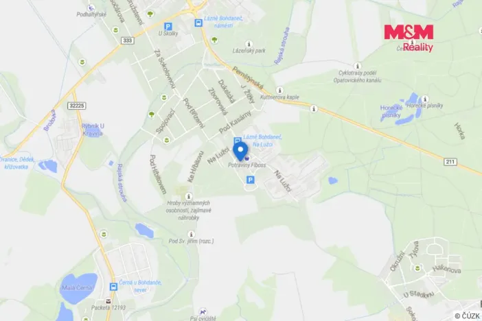 Prodej bytu 2+1, Lázně Bohdaneč, Na Lužci, 60 m2