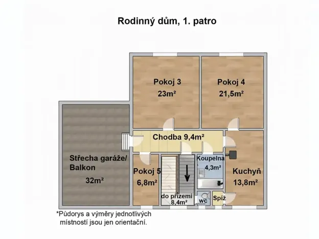 Prodej rodinného domu, Vlašim, Luční, 320 m2
