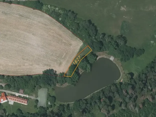 Dražba pozemku, Drahonice, 2121 m2