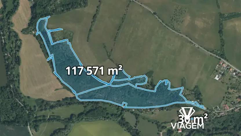 Prodej podílu lesa, Ždírec, 58800 m2