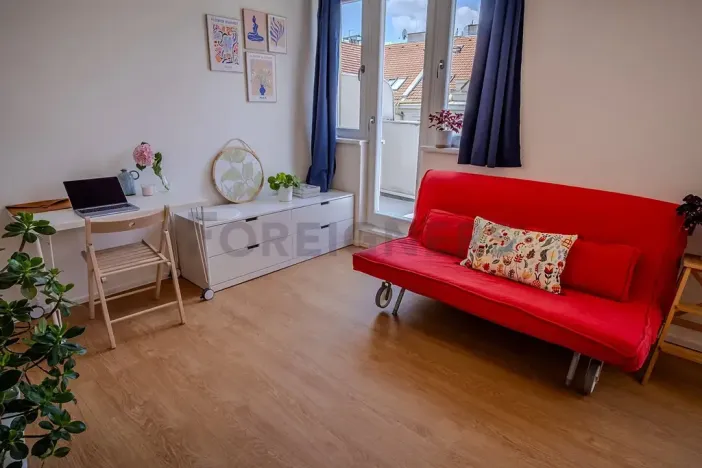 Pronájem bytu 1+1, Praha - Žižkov, Baranova, 35 m2