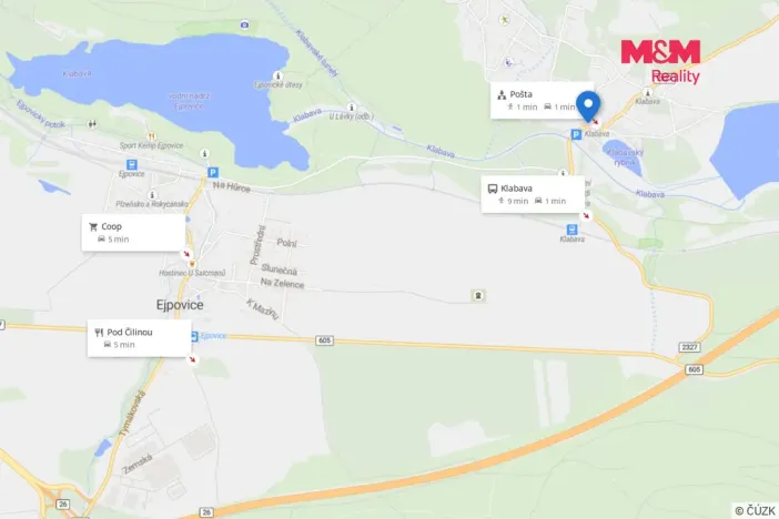 Pronájem skladu, Klabava, 128 m2