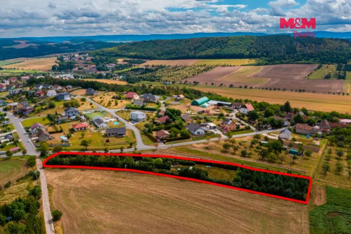 Prodej pozemku pro bydlení, Tmaň - Lounín, 4059 m2