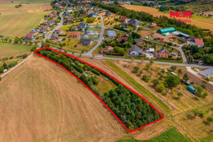 Prodej pozemku pro bydlení, Tmaň - Lounín, 4059 m2