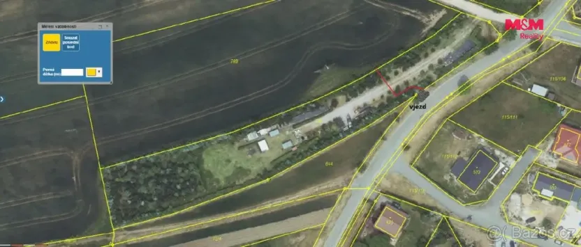 Prodej pozemku pro bydlení, Tmaň - Lounín, 4059 m2