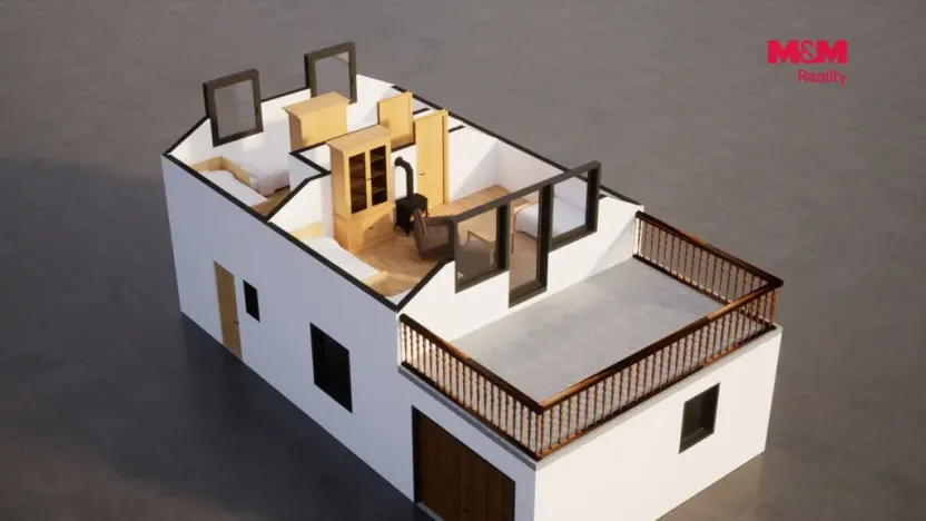 Prodej chaty, Úštěk - Tetčiněves, 72 m2