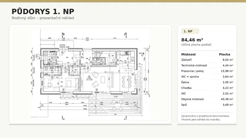 Prodej rodinného domu, Sezemice, 151 m2