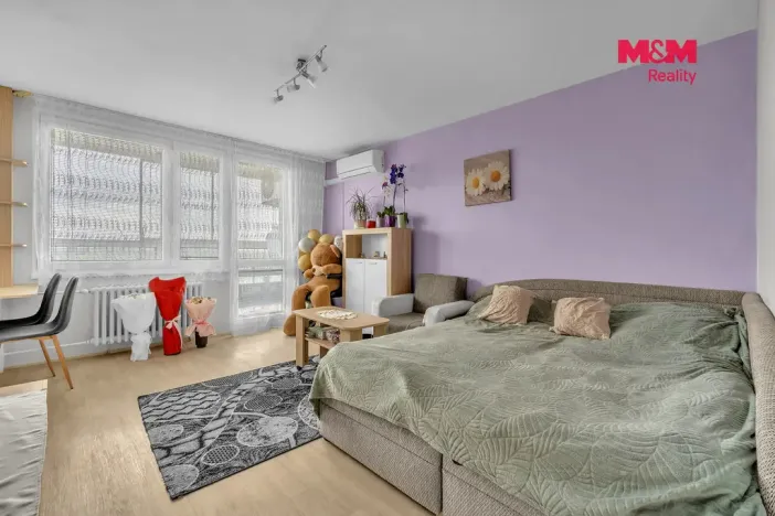 Prodej bytu 1+kk, Pardubice - Zelené Předměstí, nábřeží Závodu míru, 35 m2