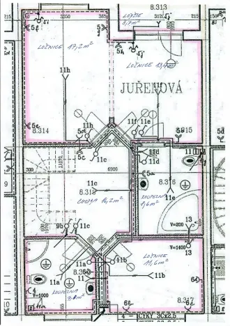 Prodej bytu 3+kk, Brno, Příkop, 180 m2
