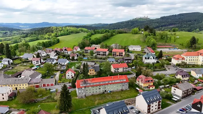 Prodej bytu 3+1, Kašperské Hory, Vimperská, 72 m2