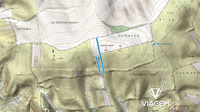 Prodej podílu zahrady, Bzenec, 1284 m2