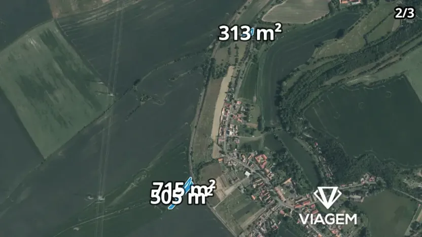 Prodej podílu pole, Hřivice, 2206 m2