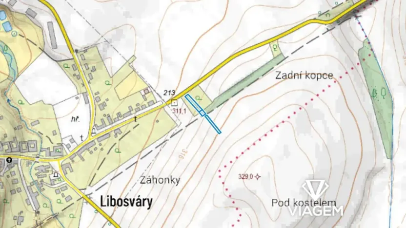 Prodej podílu zahrady, Loukov, 190 m2