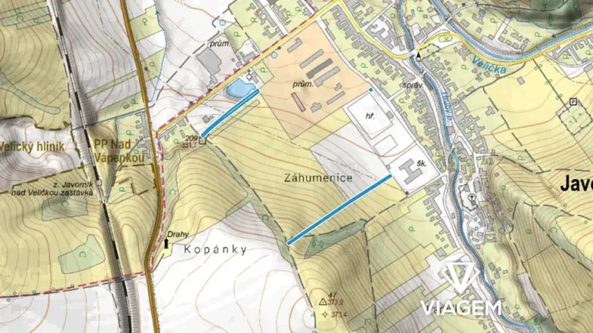 Prodej podílu pole, Javorník, 462 m2