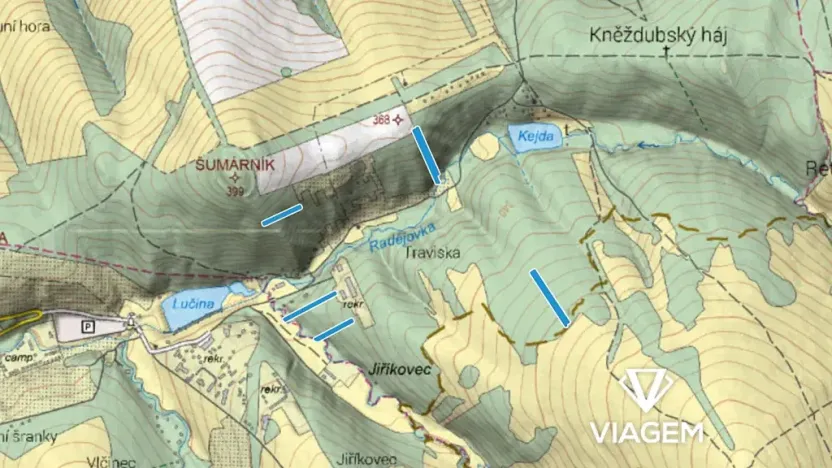 Prodej lesa, Kněždub, 3980 m2