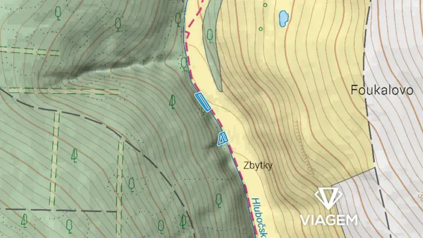 Prodej lesa, Lhota, 2135 m2