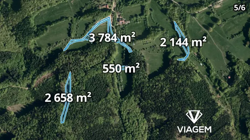 Prodej podílu pole, Bratřejov, 1077 m2