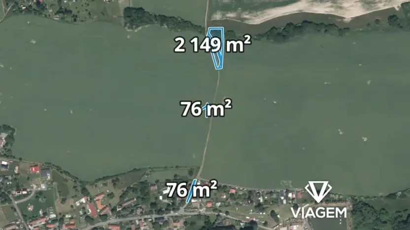 Prodej podílu pole, Zahořany, 1343 m2
