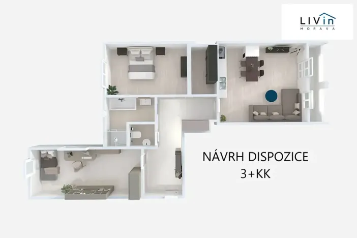 Prodej bytu 3+kk, Olomouc, Javoříčská, 95 m2