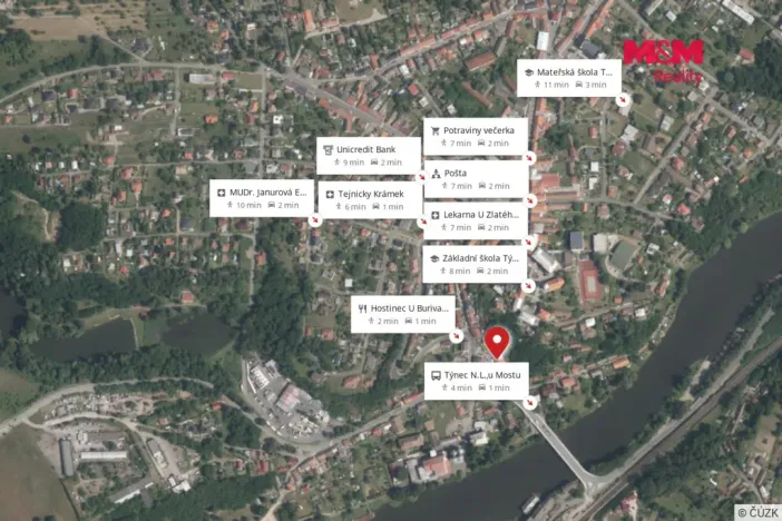 Prodej rodinného domu, Týnec nad Labem, Havlíčkova, 207 m2