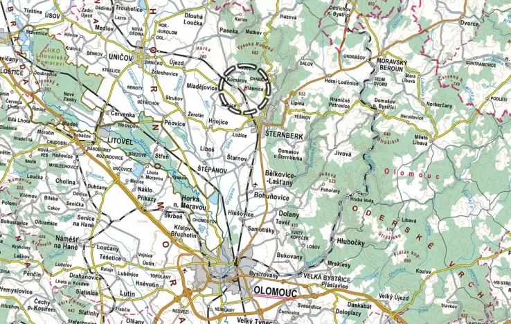 Prodej pole, Šternberk, 12379 m2