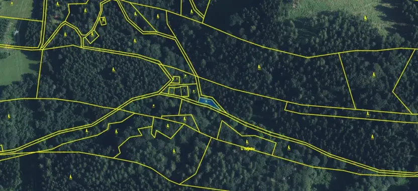 Prodej louky, Strážná, 212 m2
