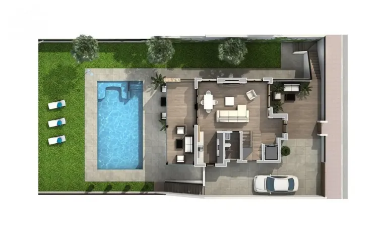 Prodej rodinného domu, Rojales, Alicante, Španělsko, 124 m2