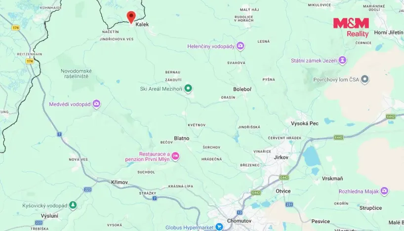 Prodej pozemku pro bydlení, Kalek, 899 m2