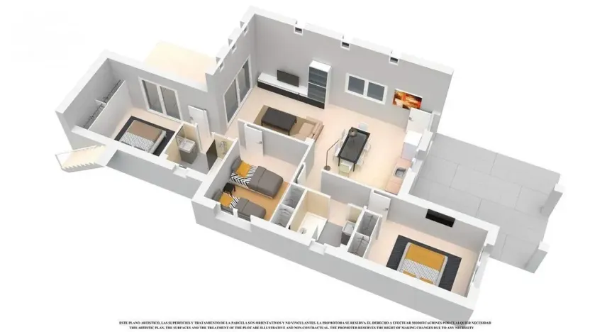 Prodej rodinného domu, Los Alcazares, Murcia, Španělsko, 110 m2