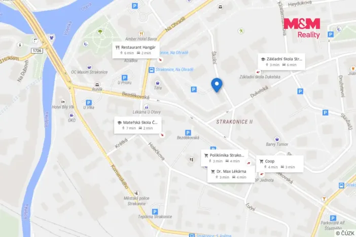 Pronájem bytu 2+1, Strakonice, Školní, 59 m2