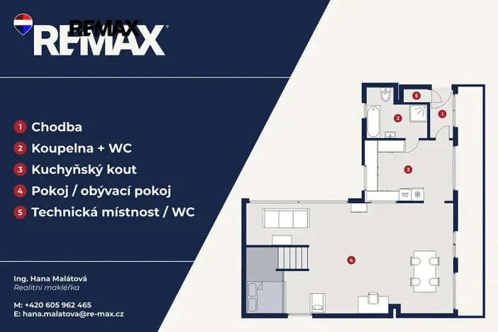 Prodej bytu 1+kk, Praha - Vršovice, Turkmenská, 85 m2