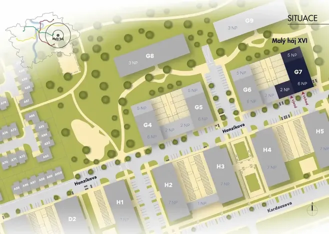 Prodej bytu 4+kk, Praha - Dolní Měcholupy, Honzíkova, 113 m2