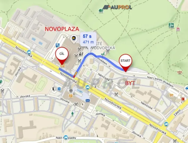 Prodej bytu 3+kk, Praha - Braník, Nad lesním divadlem, 63 m2