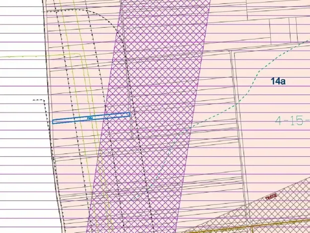 Dražba pole, Měnín, 1657 m2