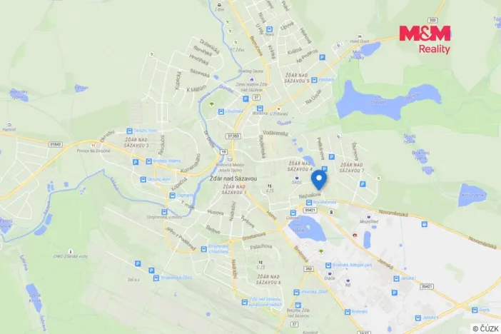 Pronájem bytu 2+1, Žďár nad Sázavou - Žďár nad Sázavou 4, Neumannova, 55 m2