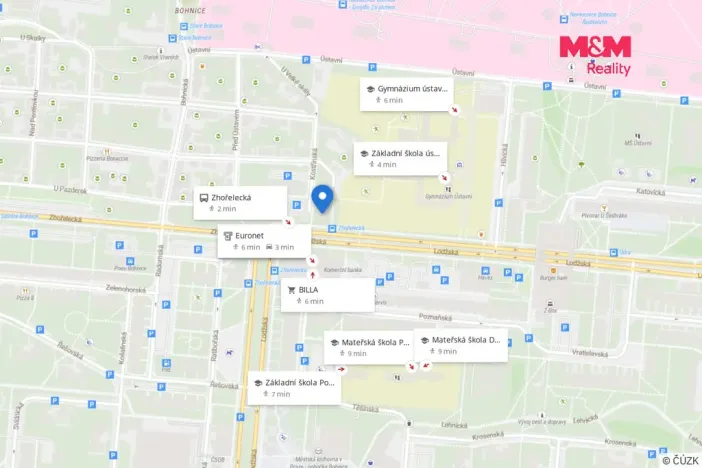 Prodej bytu 2+kk, Praha - Bohnice, Kostřínská, 42 m2