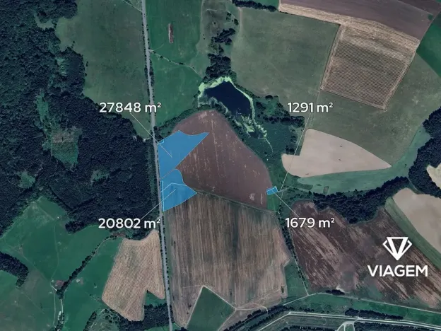 Prodej podílu pole, Brniště, 10065 m2
