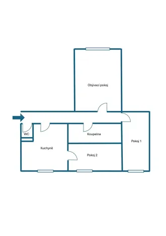 Prodej bytu 3+1, Praha - Strašnice, Donatellova, 65 m2