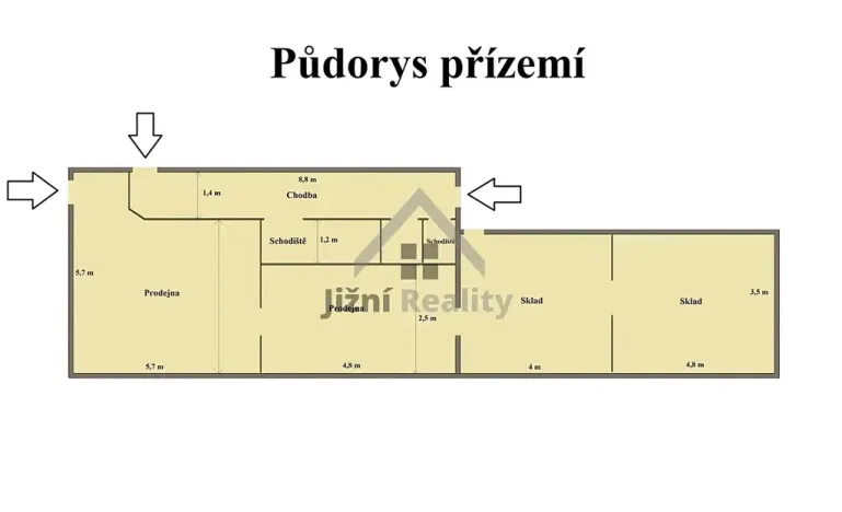 Prodej rodinného domu, Trhové Sviny, Žižkovo náměstí, 230 m2
