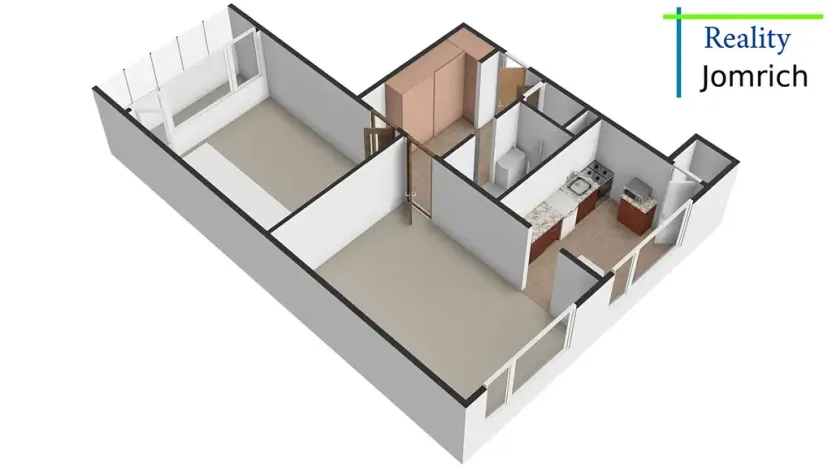 Prodej bytu 2+1, Liberec, Jáchymovská, 65 m2