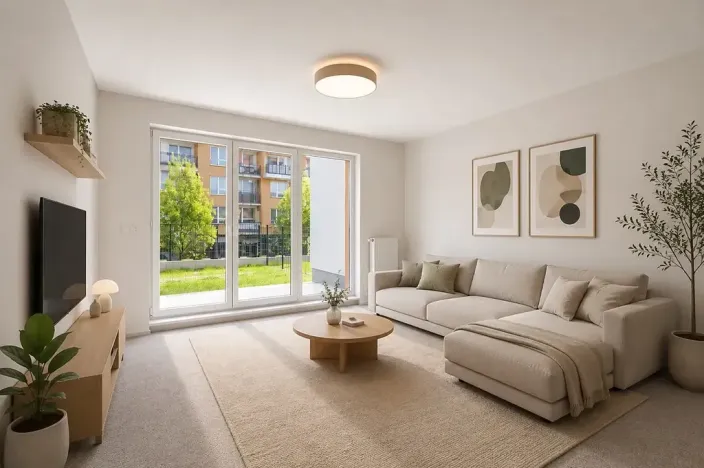 Pronájem bytu 1+kk, Praha - Vysočany, Gerstelova, 32 m2