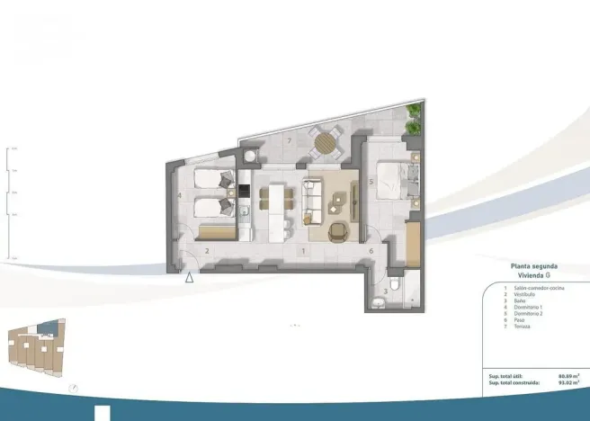 Prodej bytu 3+kk, San Pedro del Pinatar, Murcia, Španělsko, 78 m2