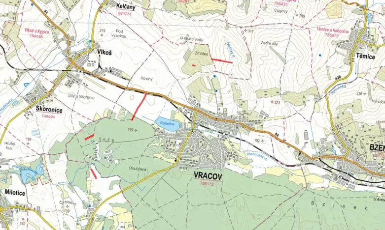 Prodej pole, Bzenec, 19559 m2