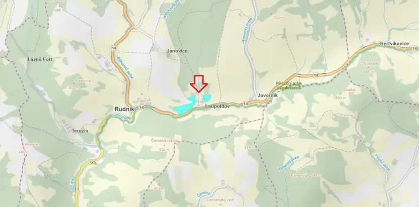 Prodej podílu louky, Rudník, 16572 m2
