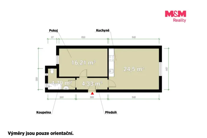 Prodej bytu 2+kk, Plzeň - Východní Předměstí, Jablonského, 50 m2