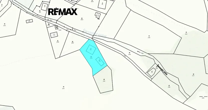 Prodej pozemku pro bydlení, Červená Voda, 1745 m2