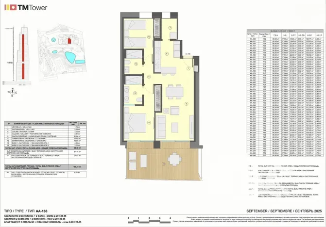 Prodej bytu 3+kk, Benidorm, Španělsko, 66 m2