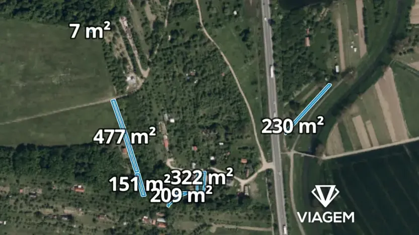 Prodej zahrady, Uherský Brod, 394 m2