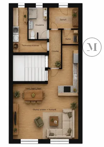 Prodej bytu 4+kk, Hluboká nad Vltavou, Rybova, 123 m2
